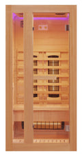 Sauna Finlandese HS-501B - 900x900x1900mm - 1 posto - 1540W