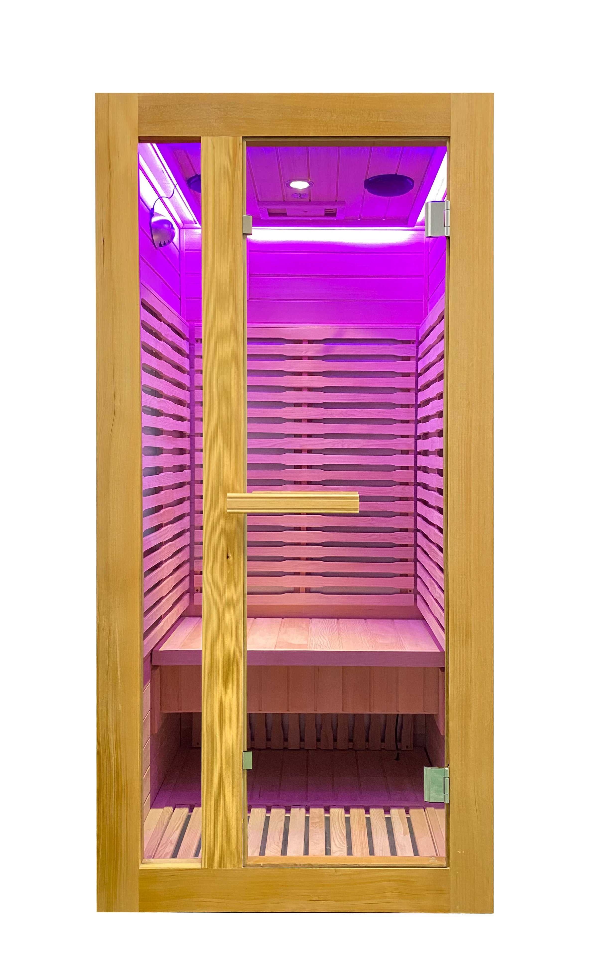 Sauna Finlandese HS-501C - 900x900x1900mm - 1 posto - 1540W