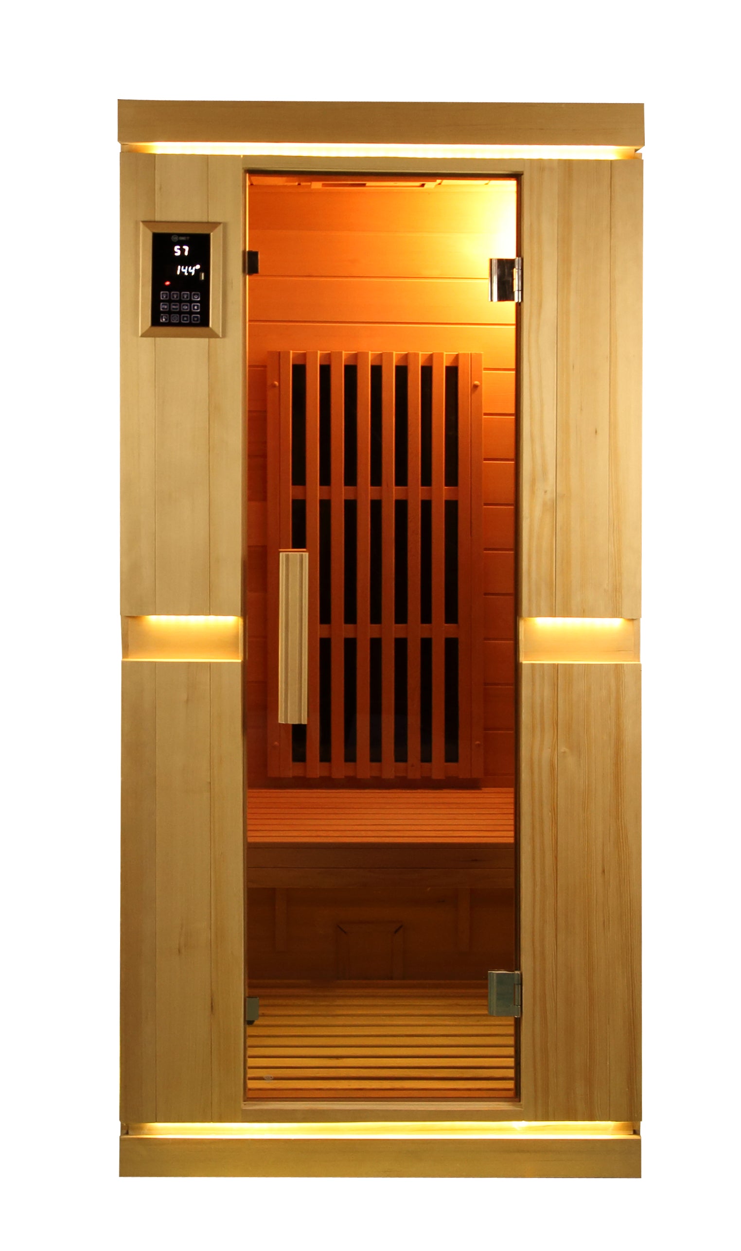 Sauna Finlandese HS-501F - 900x900x1900mm - 1 posto - 1400W
