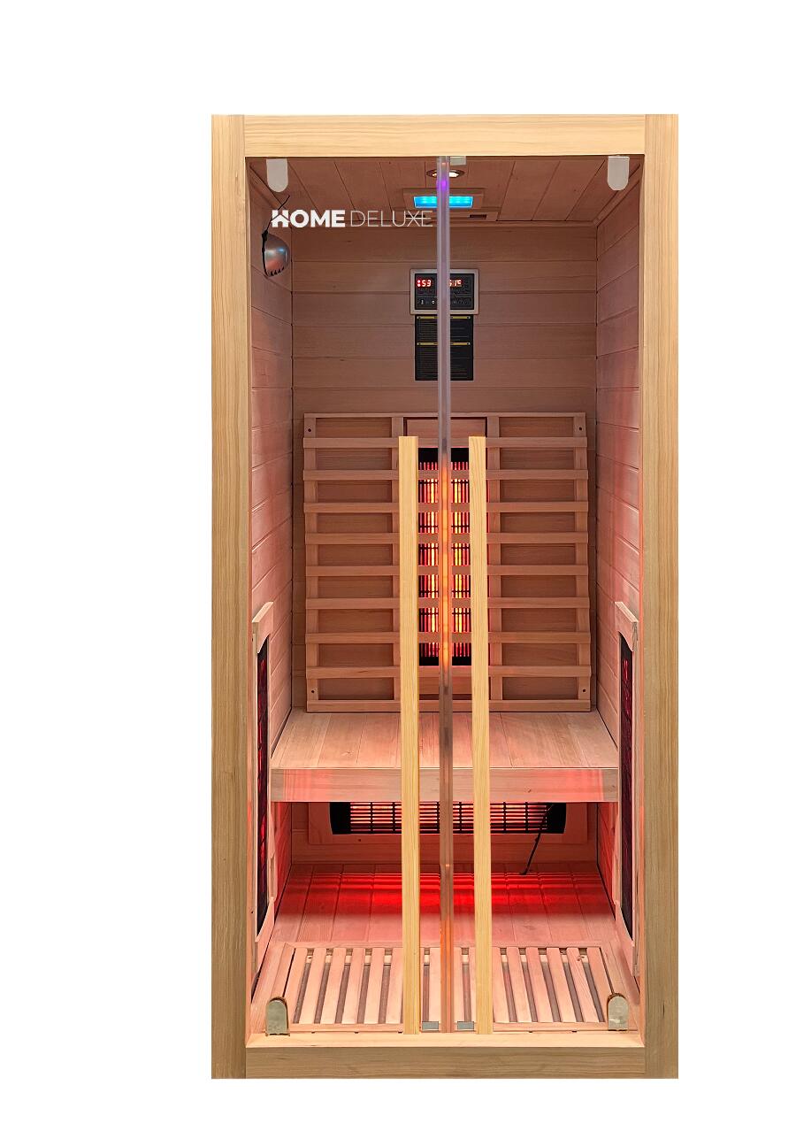 Sauna Finlandese HS-501HT-1 - 900x900x1900mm - 1 posto - 1400W