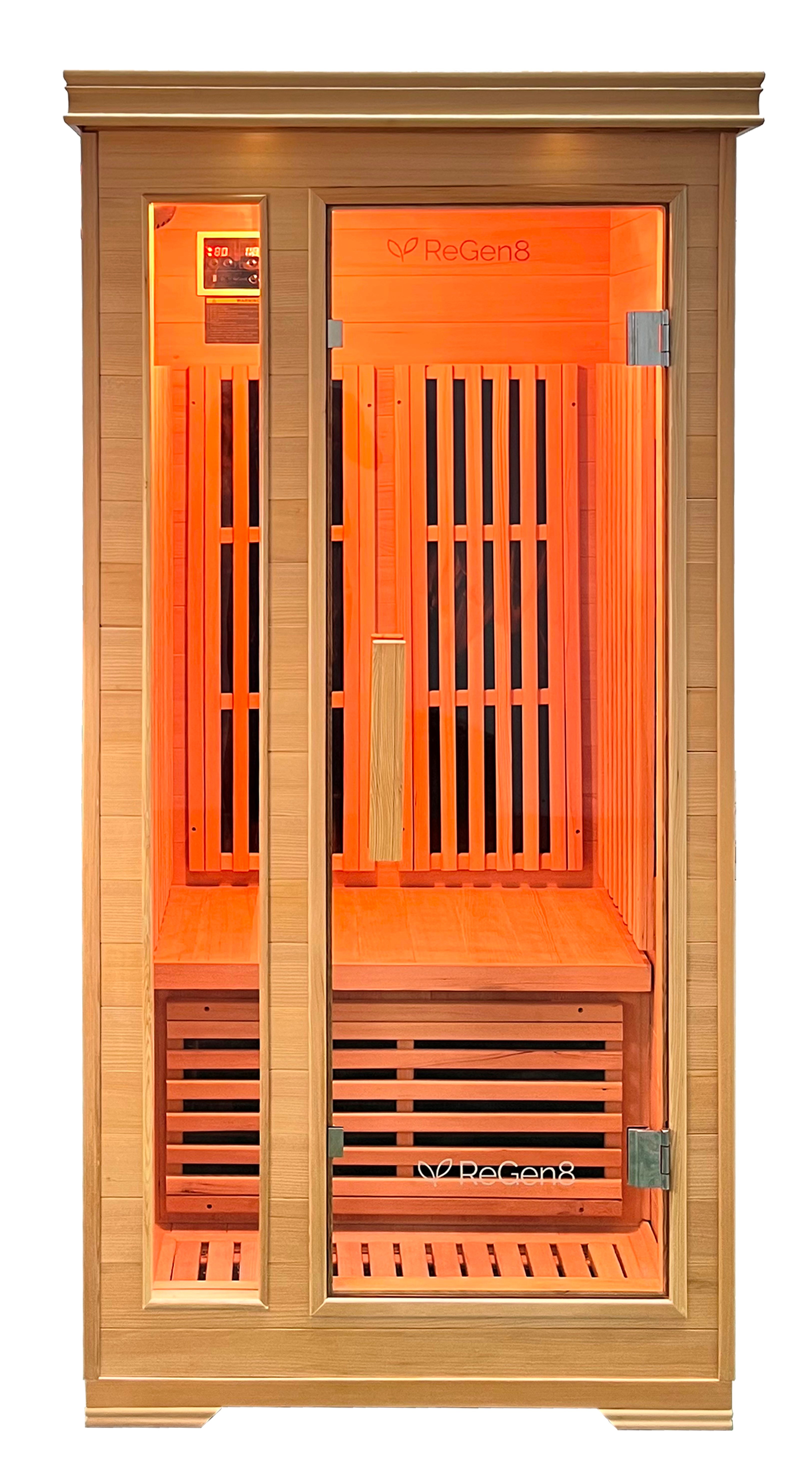 Sauna Finlandese HS-501SCB - 900x900x1900mm - 1 posto - 1400W