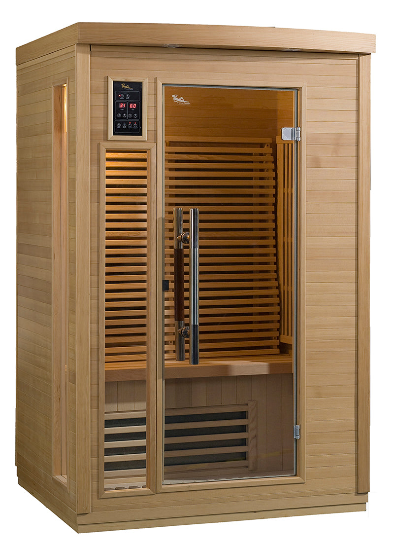 Sauna Finlandese HS-502D - 1200x1050x1900mm - 2 posti - 2040W
