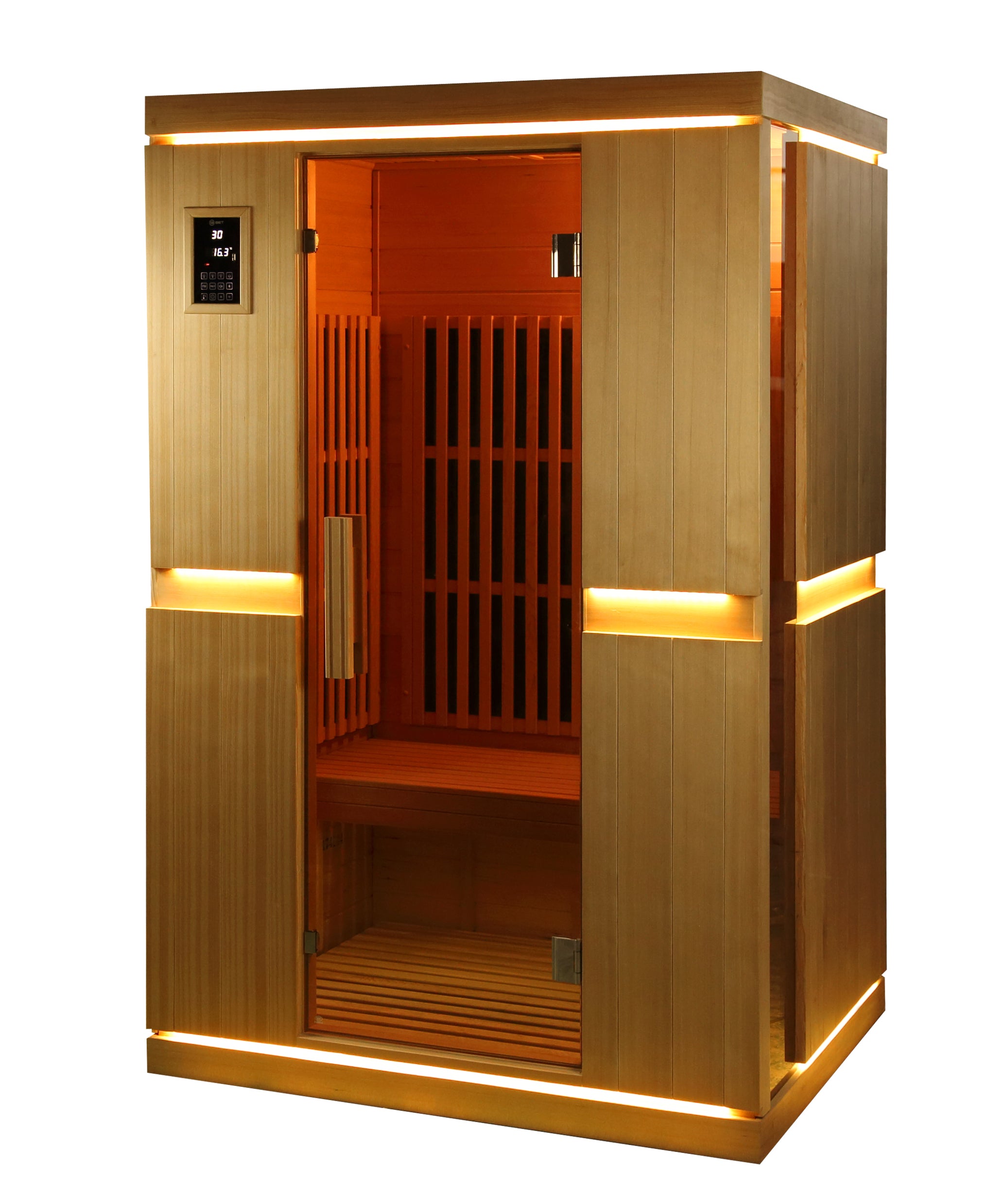Sauna Finlandese HS-502F - 1200x1050x1900mm - 2 posti - 2040W