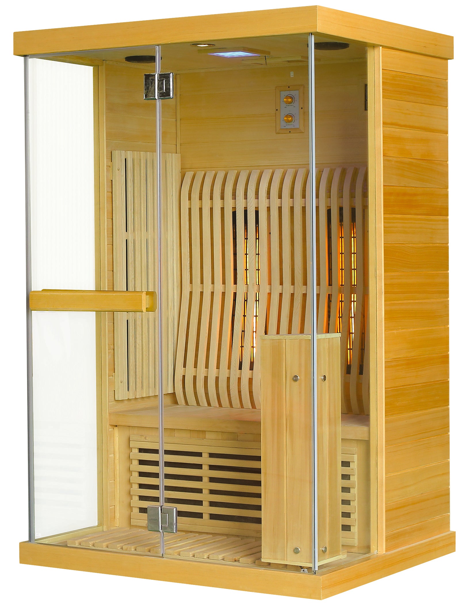 Sauna Finlandese HS-502HT-1 - 1200x1050x1900mm - 2 posti - 2350W