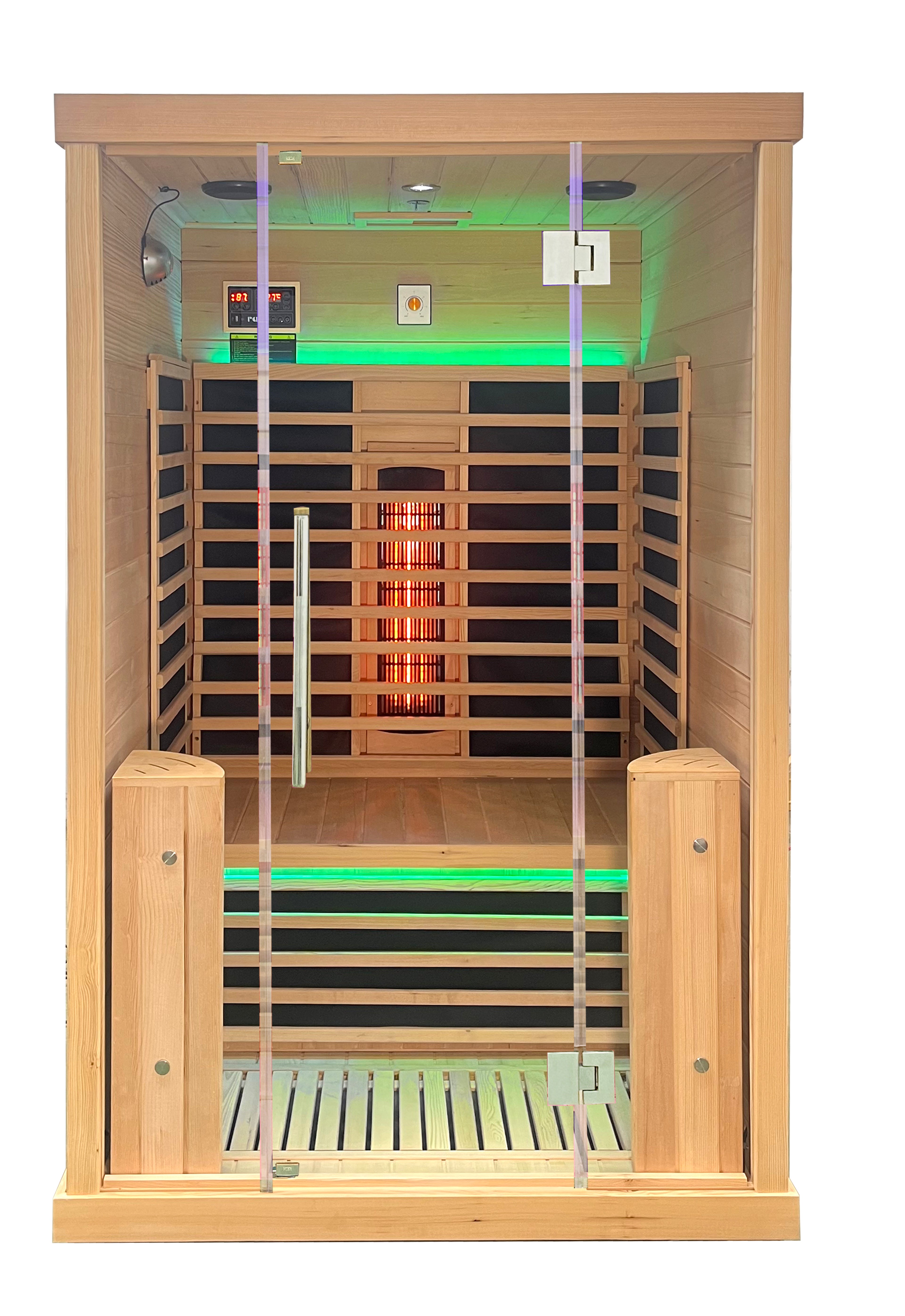 Sauna Finlandese HS-502HT - 1200x1050x1900mm - 2 posti - 2350W