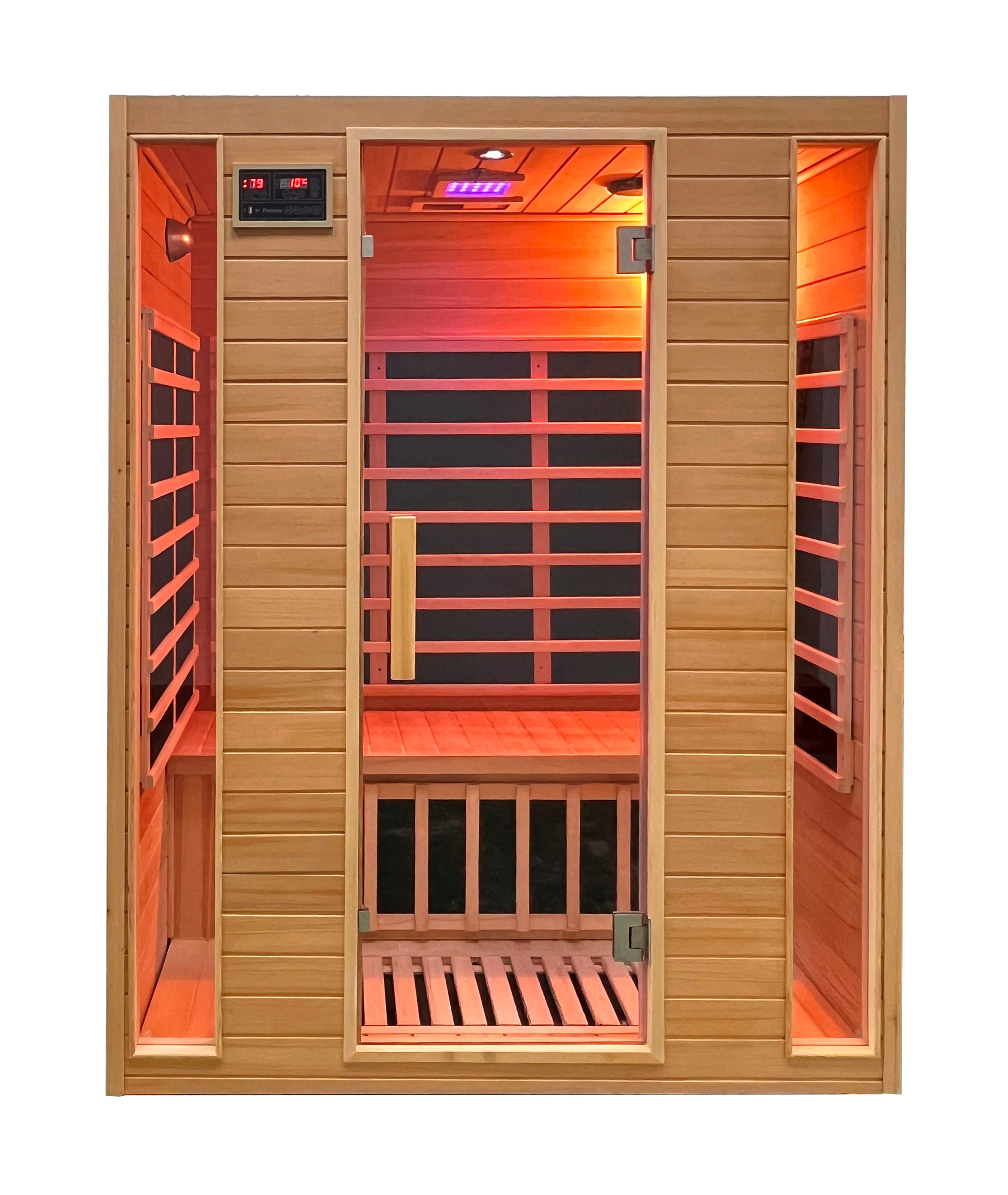 Sauna Finlandese HS-503B - 1500x1100x1900mm - 3 posti - 2400W