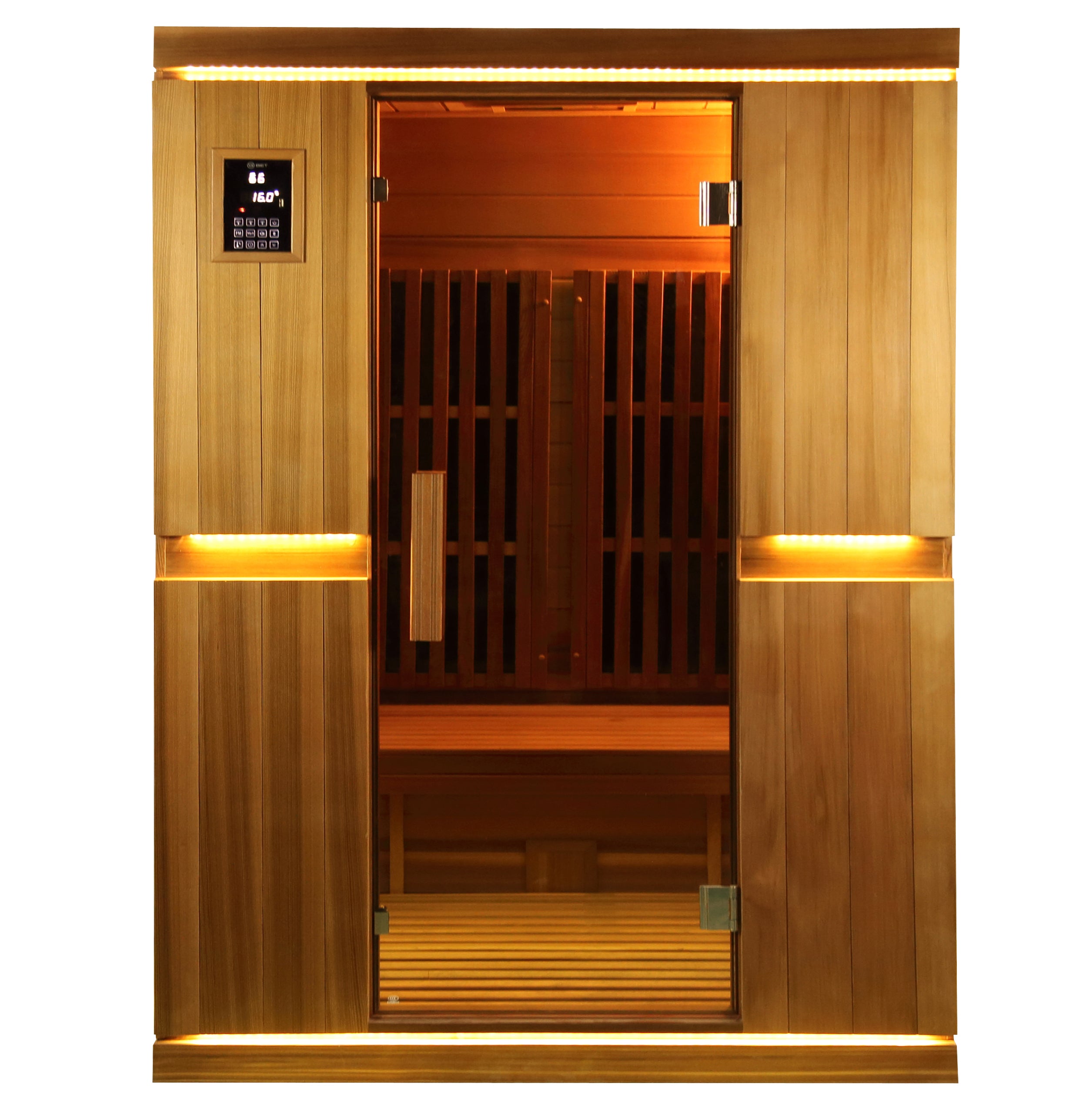 Sauna Finlandese HS-503F - 1500x1100x1900mm - 3 posti - 2520W