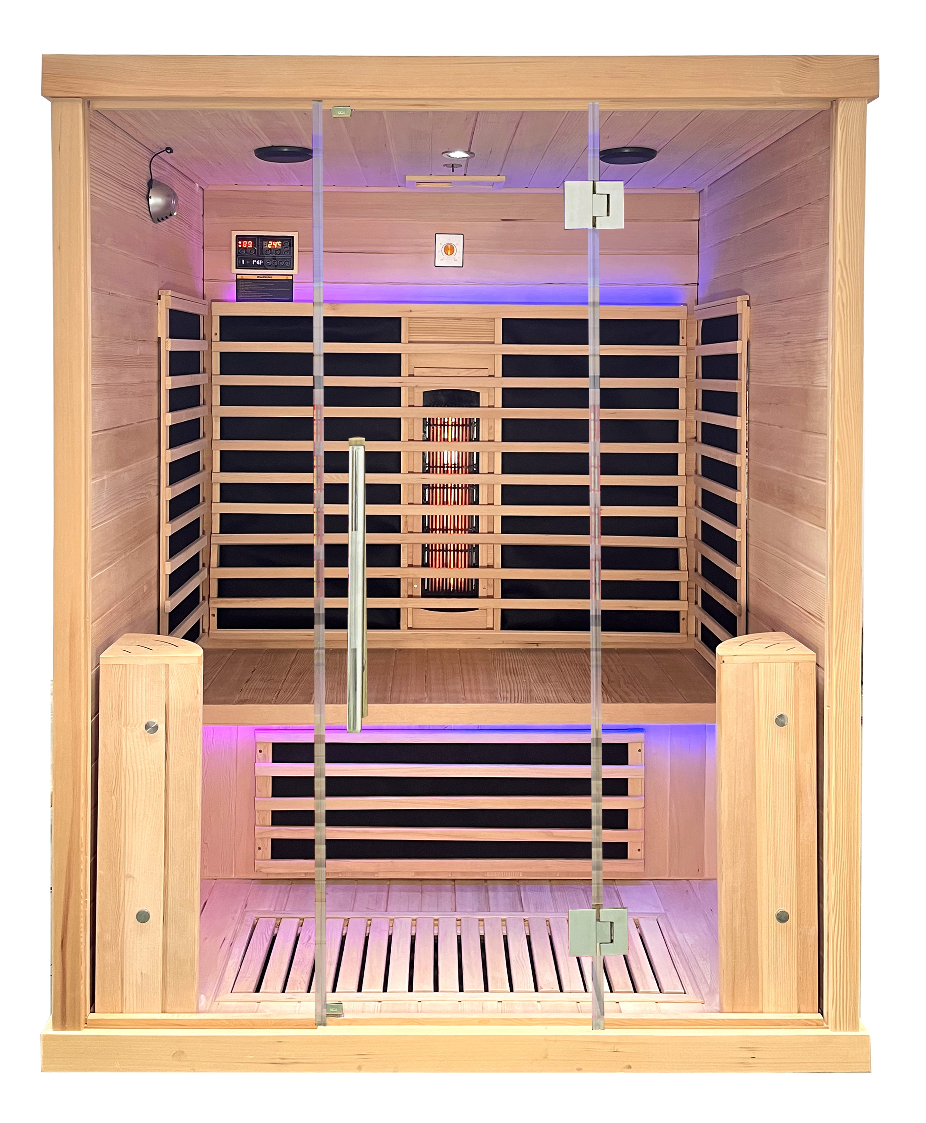 Sauna Finlandese HS-503HT - 1500x1100x1900mm - 3 posti - 2500W