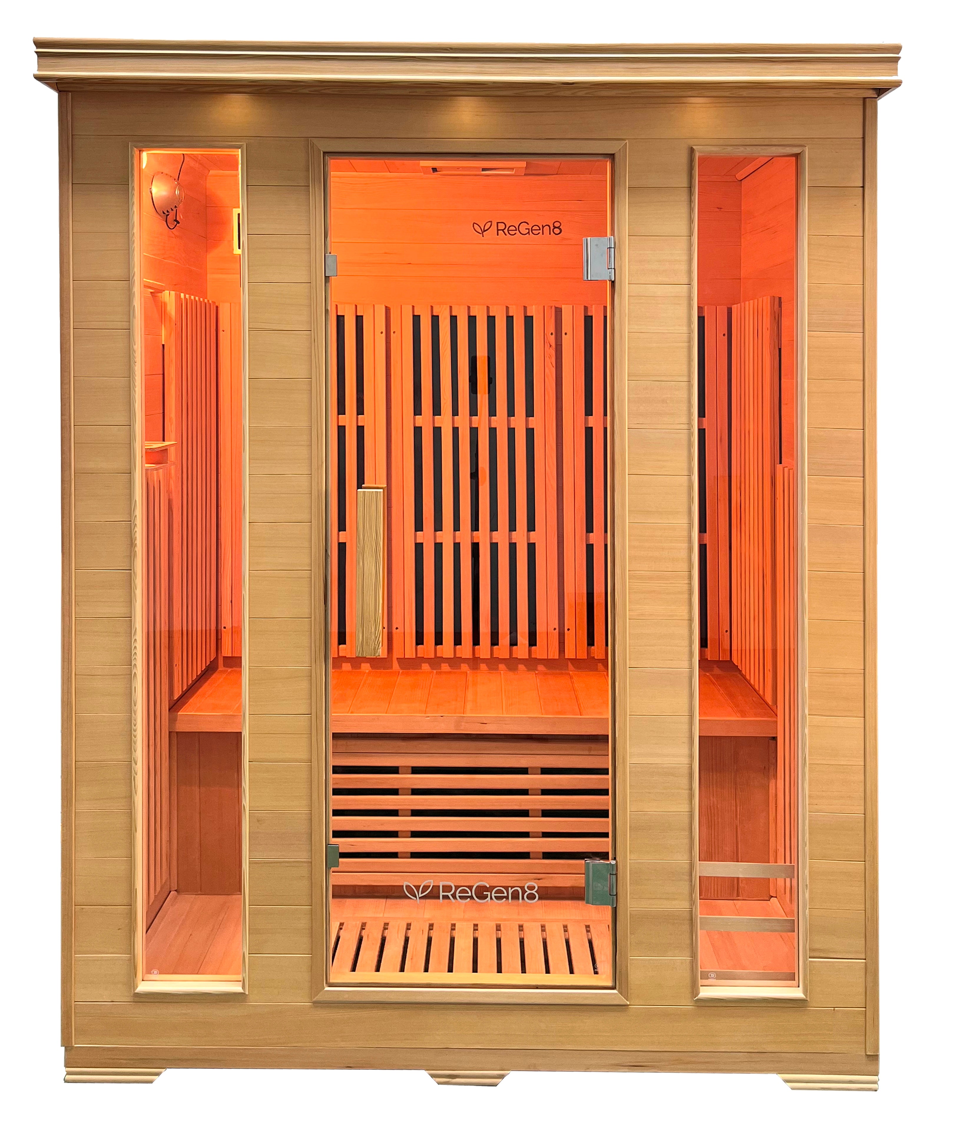 Sauna Finlandese HS-503SCB - 1500x1100x1900mm - 3 posti - 2520W
