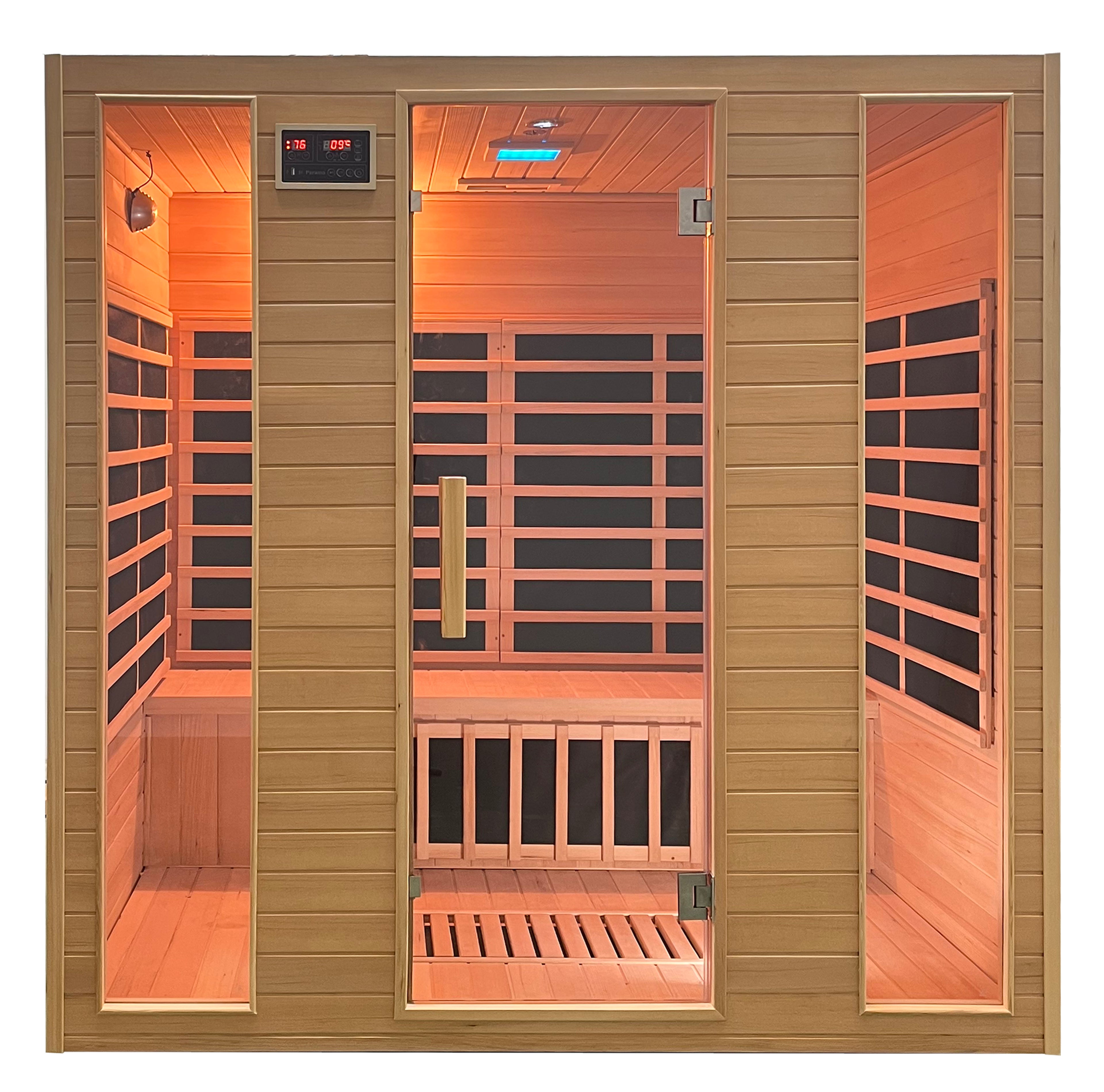 Sauna Finlandese HS-504B - 1800x1200x1900mm - 4 posti - 2860W
