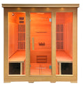 Sauna Finlandese HS-504SCB - 1800x1200x1900mm - 4 posti - 2640W