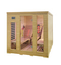 Sauna a Infrarossi Riscaldatori Duo HS-W504E - 1800x1800x1900mm - 2 sdraio - 3000W