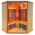 Sauna Finlandese HS-W504HT - 1500x1500x900x1900mm - 4 posti - 2800W