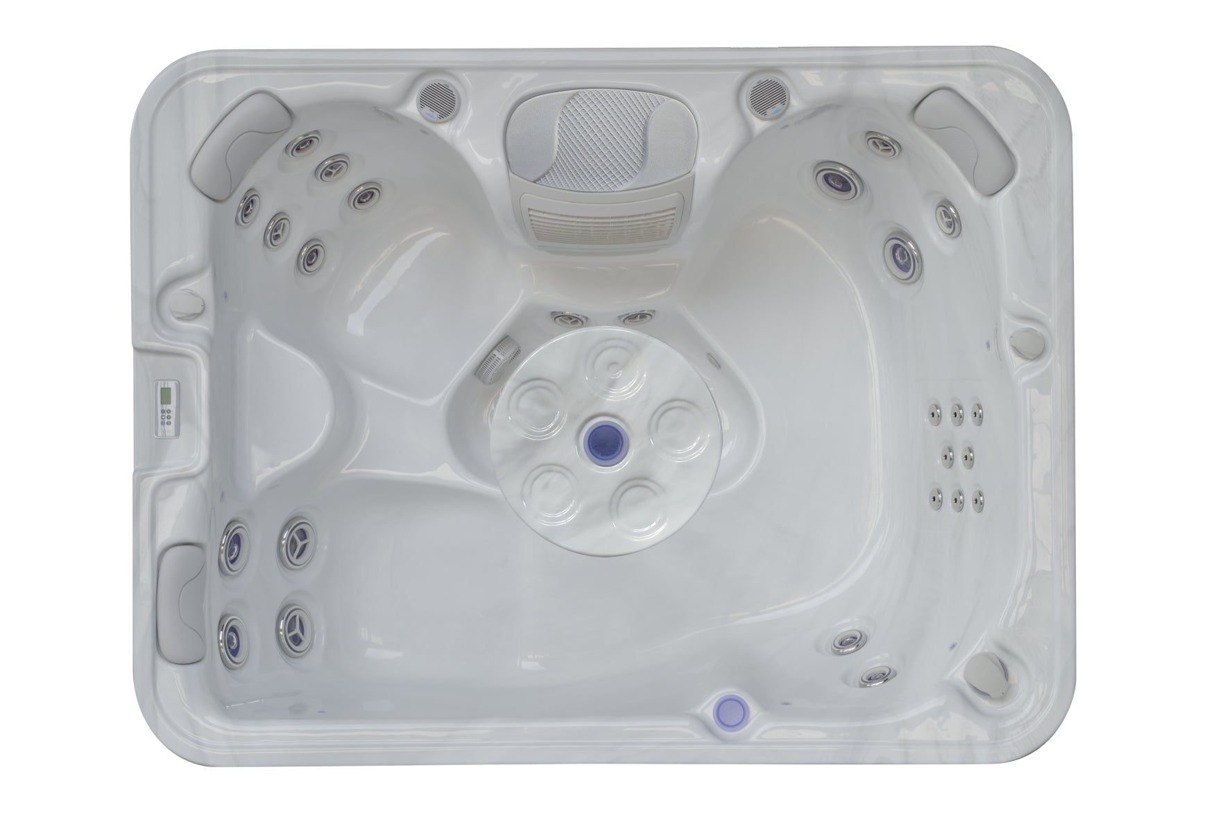 Vasca Idromassaggio HySpas INSPIRO STARTER HY-6520 - 2100 x 1600 x 800mm - 4 sedute + 1 lettino - 26 getti